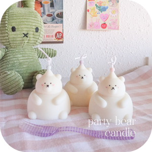 party bear candle