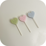 ‧₊˚ ☁️⋅♡ parents' cake topper candles