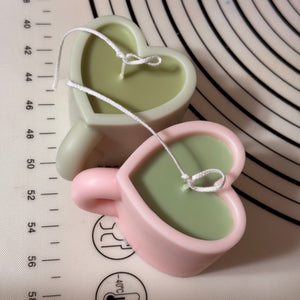 matcha love candle