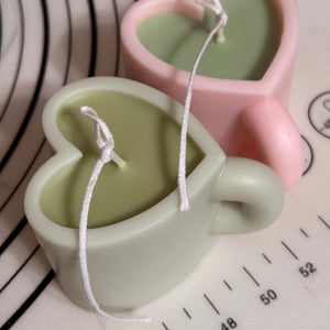 matcha love candle