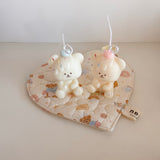 ice cream bear candle