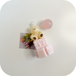 gift bear candle