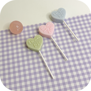 ‧₊˚ ☁️⋅♡ parents' cake topper candles