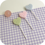 ‧₊˚ ☁️⋅♡ parents' cake topper candles
