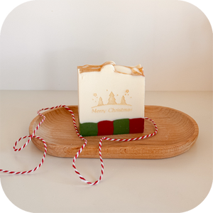 holiday mint soap