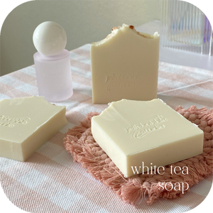 ‧₊˚ white tea soap