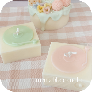 turntable candle
