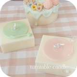 turntable candle