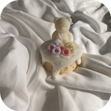 mini sheet cake candle