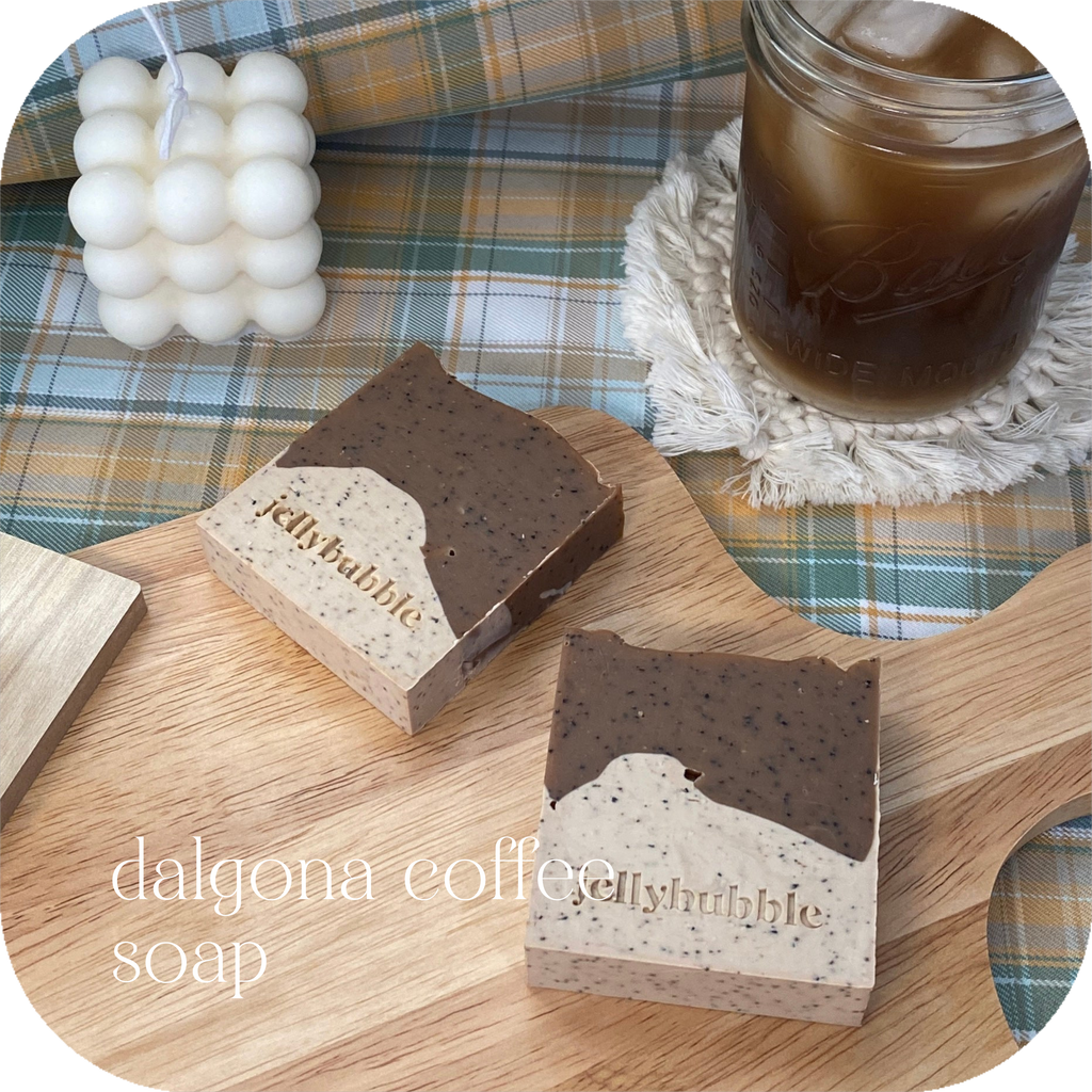 dalgona coffee soap