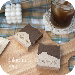 dalgona coffee soap
